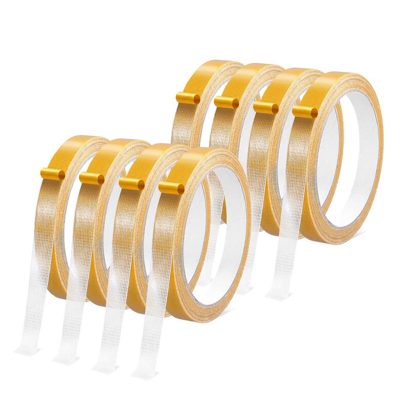 shimsol Double Sided Fabric Hem Tape for Clothes Pants Curtains,No Sew No Iron Hemming Fashion Tape for Women Clothes to Stay in Place,Dress Tape Fabric to Skin Friendly Sticky But Removable 0.5 in x 33FT(8) - Image 1
